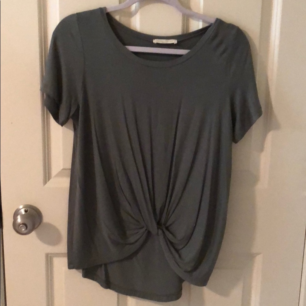 Olive green shirt